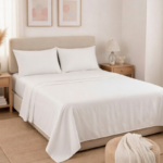 Solid Ivory Bedding Set